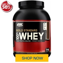 on 100 whey gold standard